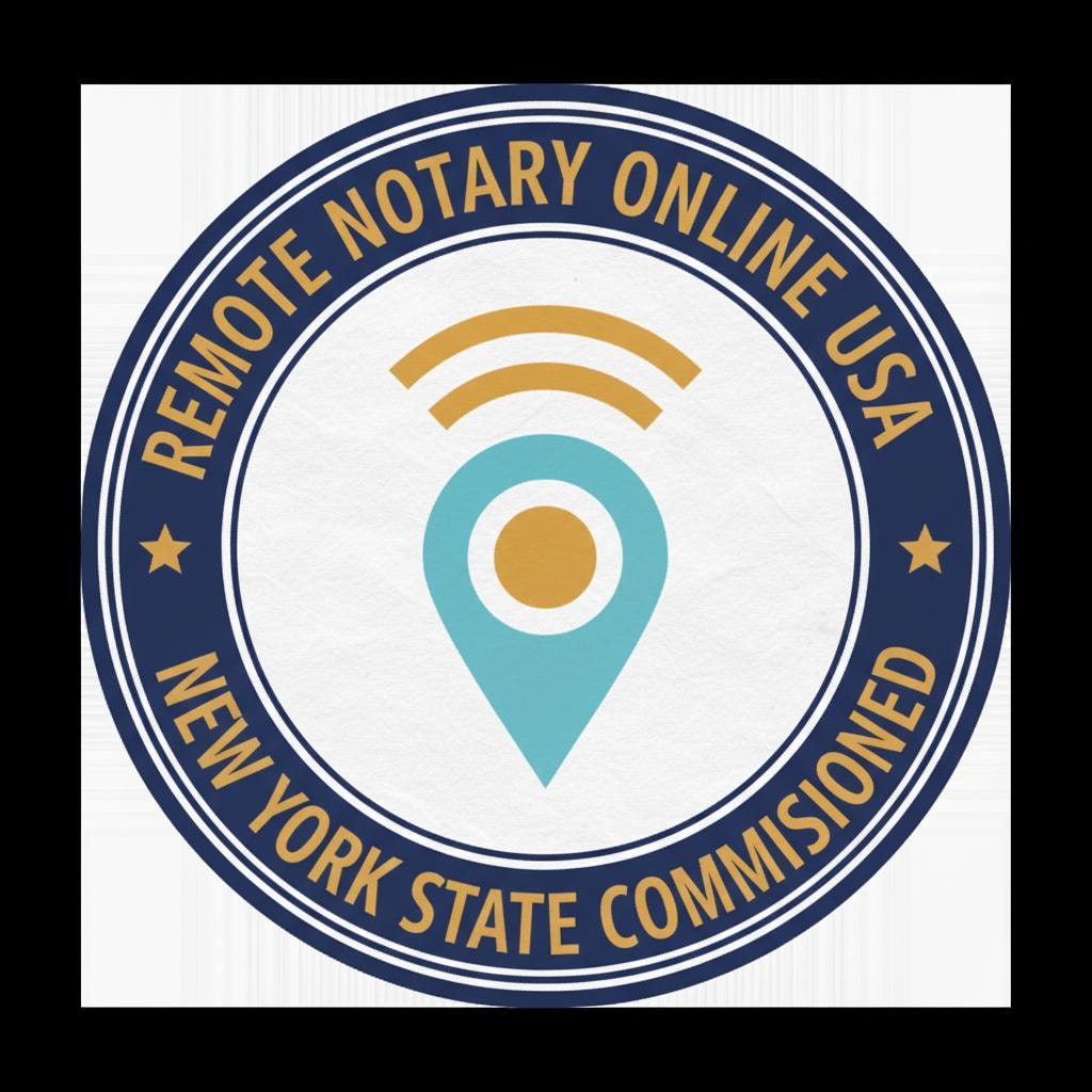 Remote Notary Online USA official notary seal